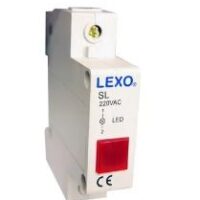 Luz Piloto Roja RIEL DIN 220V